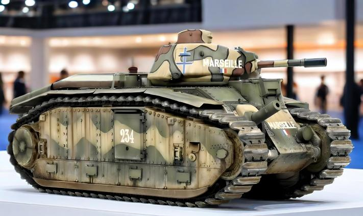 法兰西的钢铁堡垒：Char B1重型坦克