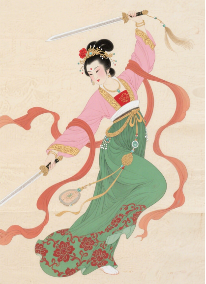 公孙大娘：一曲剑舞动盛唐