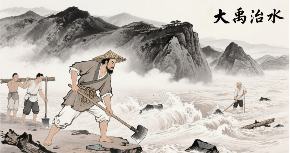 大禹治水：中原治水史诗与郑州的千年渊源