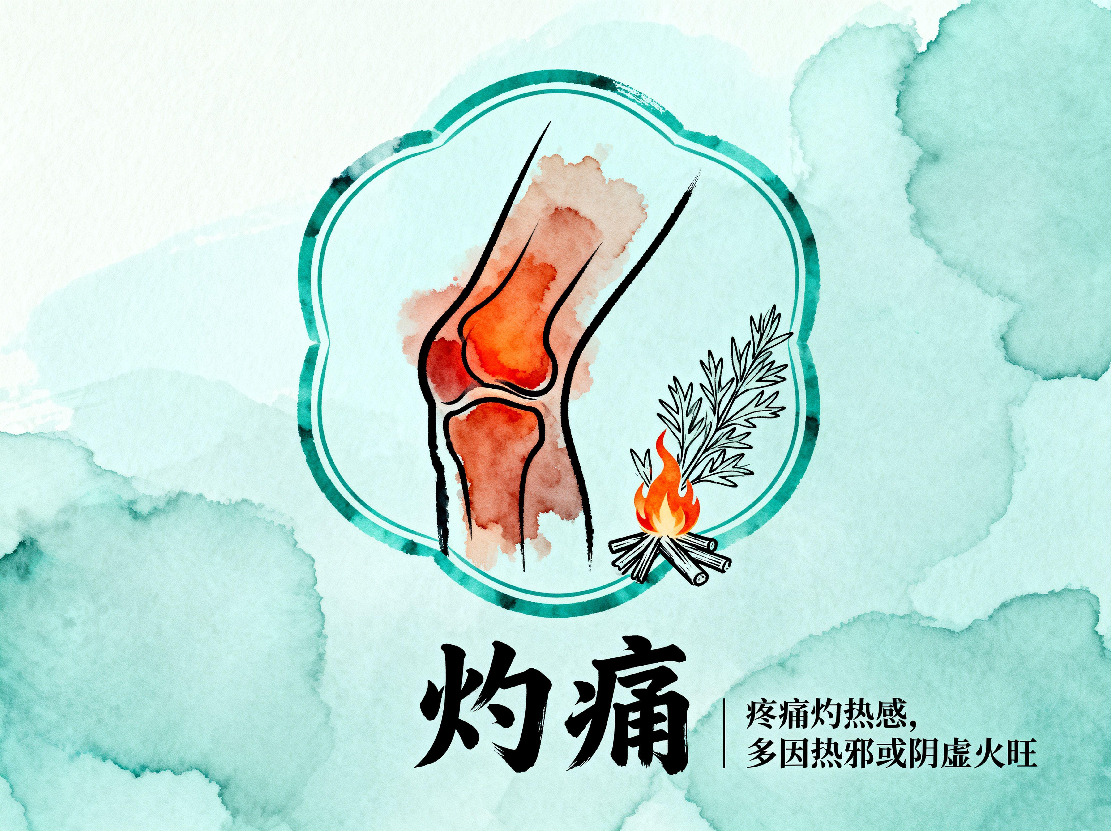 中医灼痛辨证
