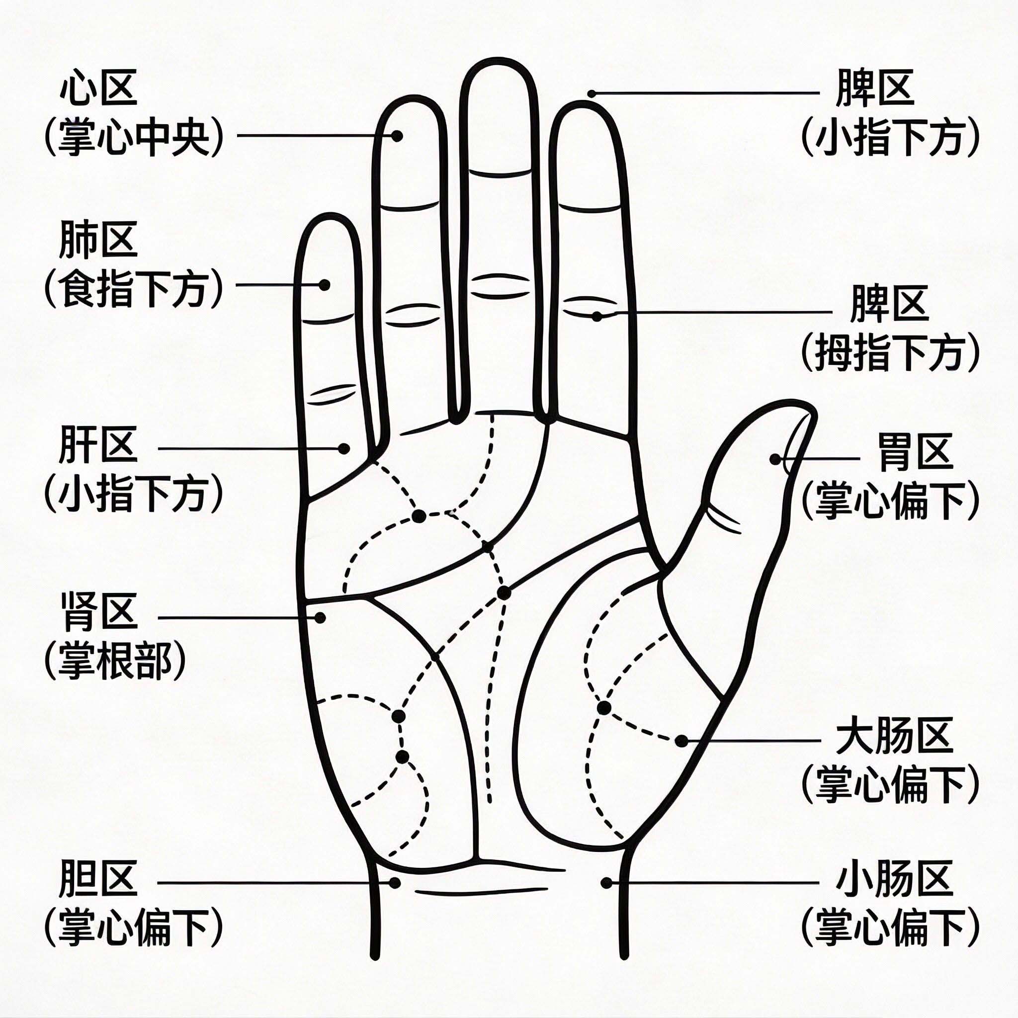 面诊、舌诊、眼诊、鼻诊、嘴诊、手诊