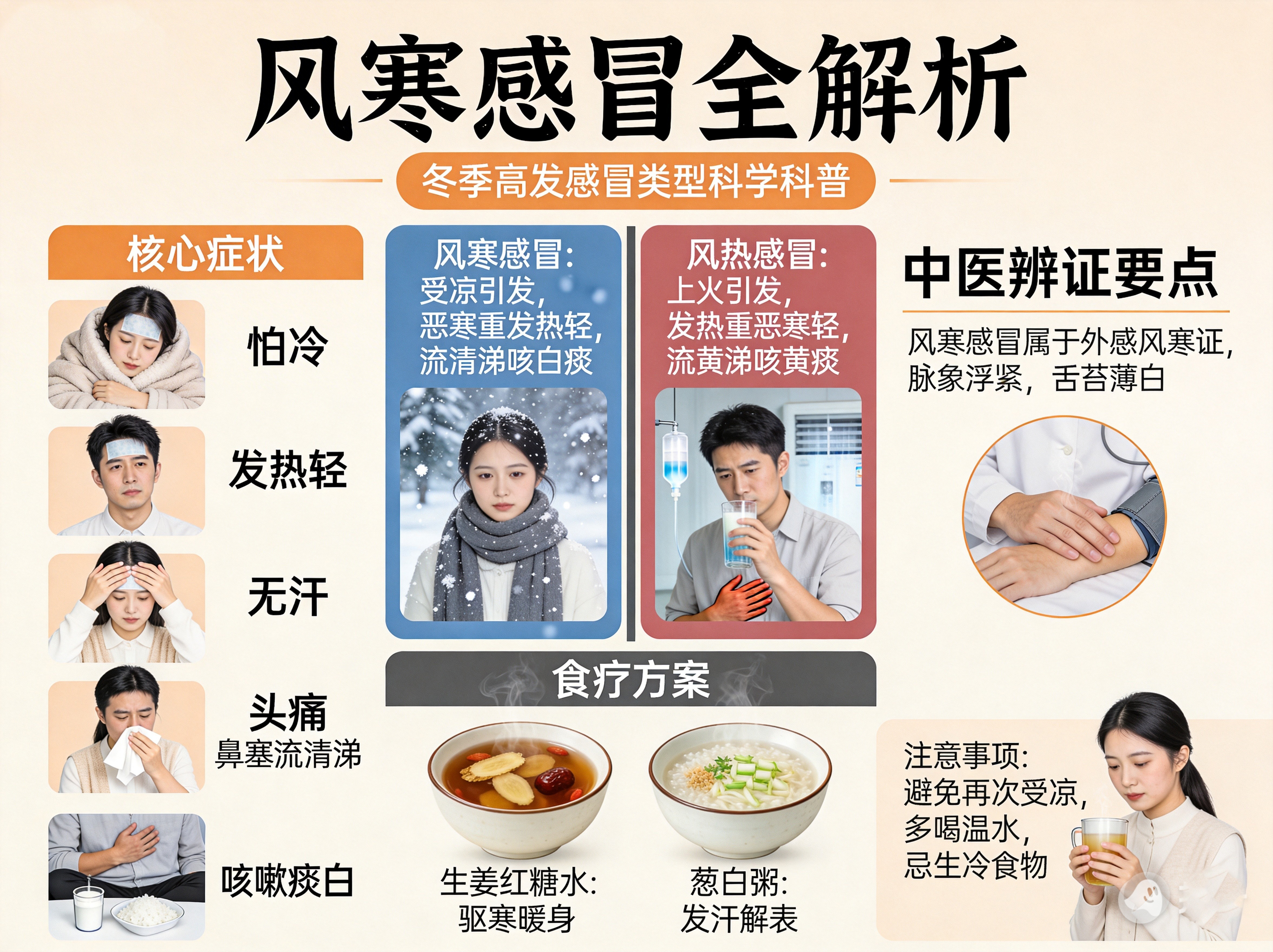 中医辨证论治"感冒"——风寒感冒