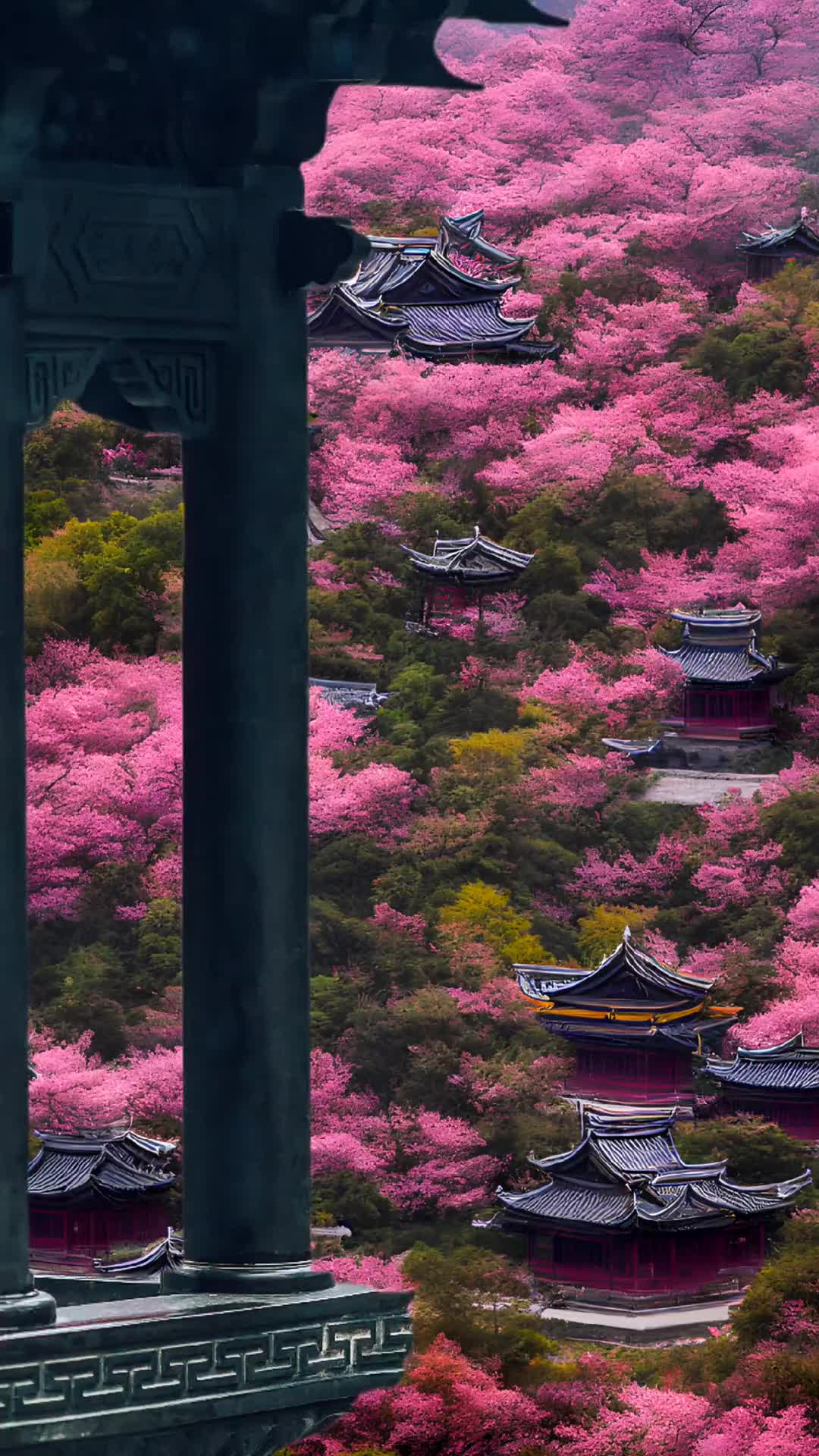 春有约 花不误 年年岁岁不相负”