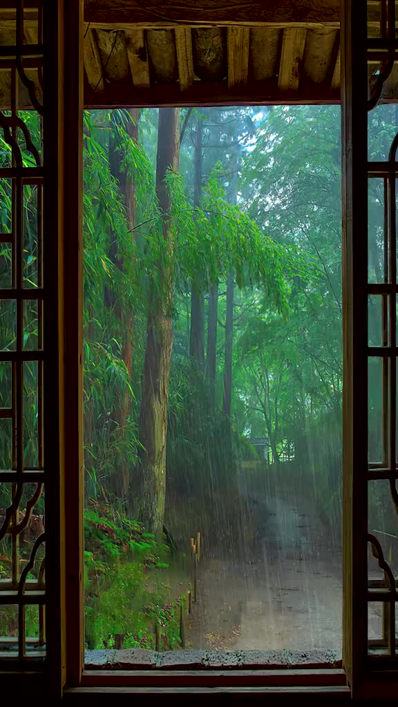 都喜欢下雨天，因为看雨是一种解压，听雨是一种宣泄