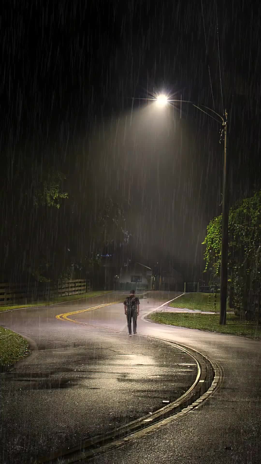 世间大雨滂沱，无人为你背负太多，只有说不出的心酸才叫心酸