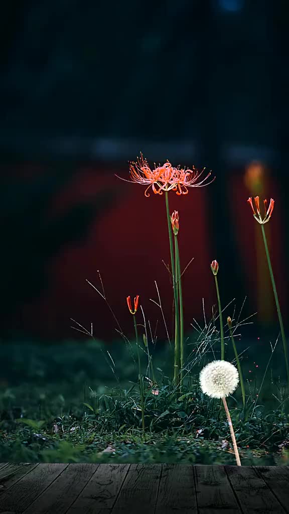 花开不见叶,叶生不见花, 花叶生生两不见,相念相惜永相失...