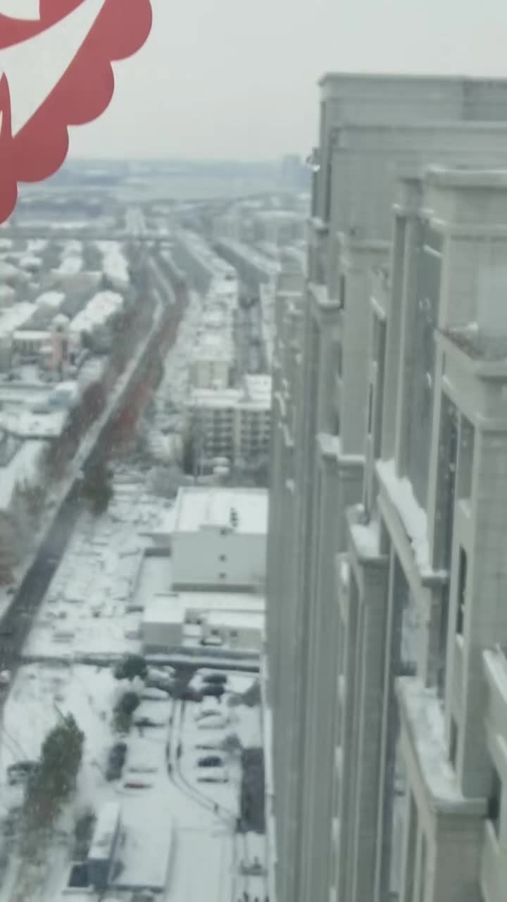 郑州下雪了！