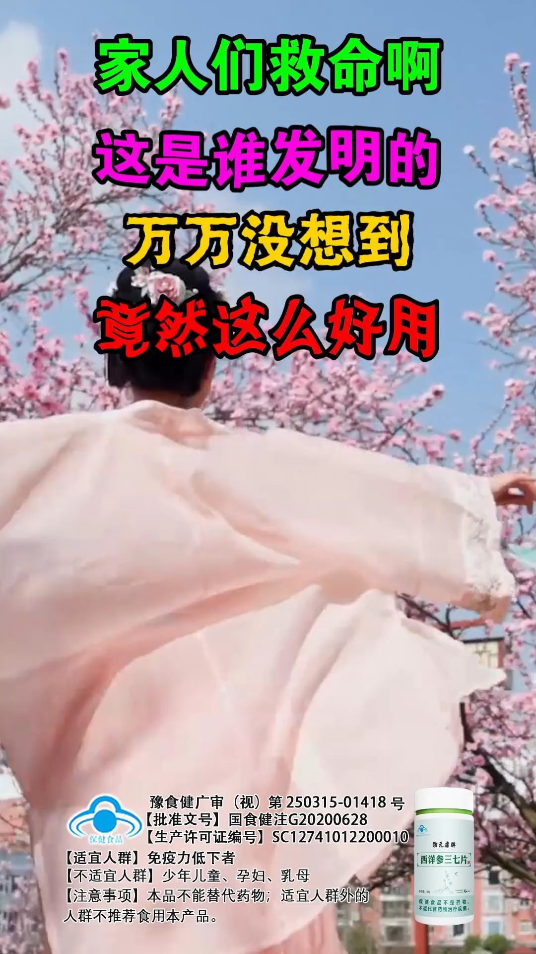 西洋参三七片009