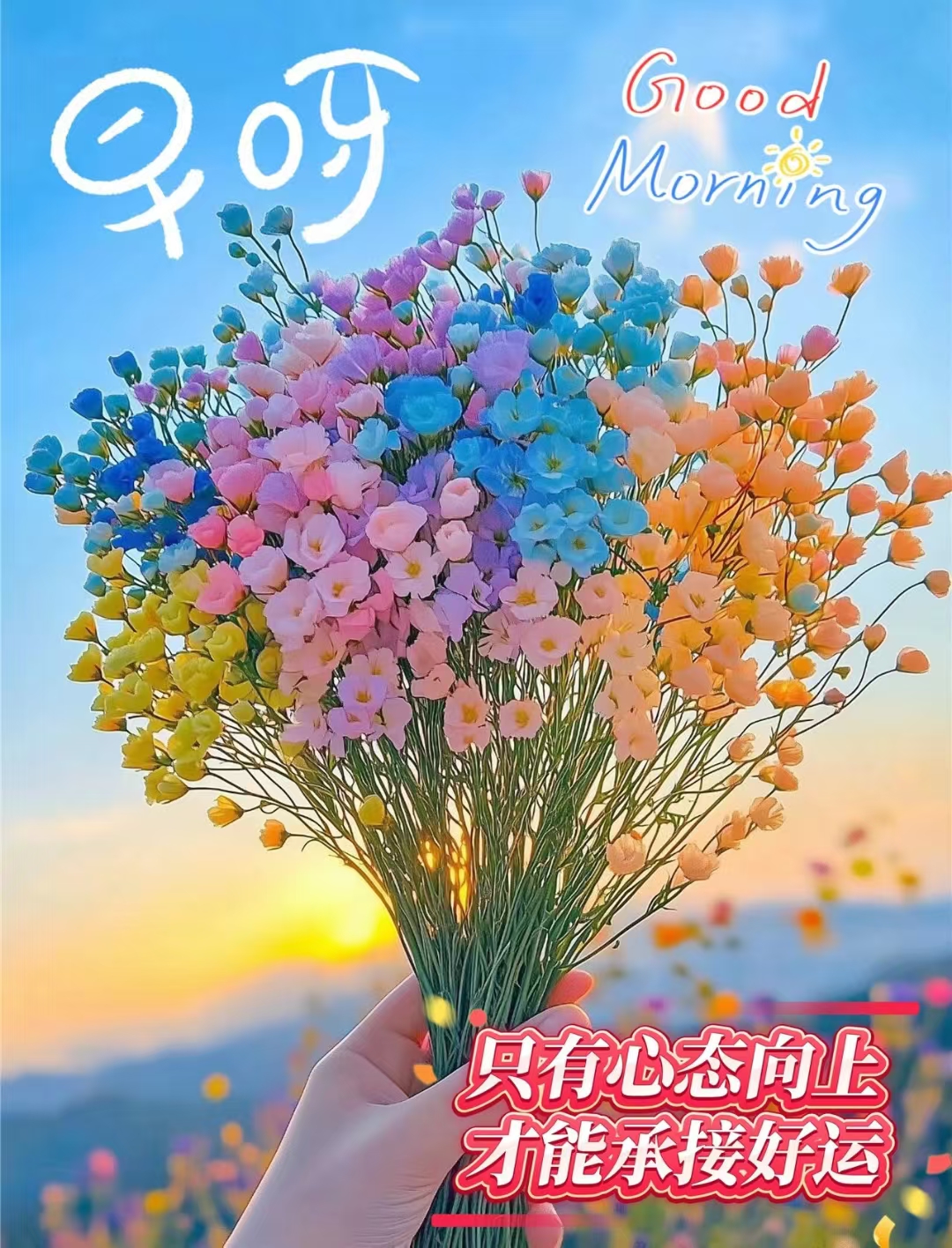 早上好！