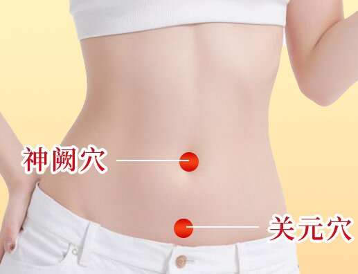 脾部调理脐灸保健散