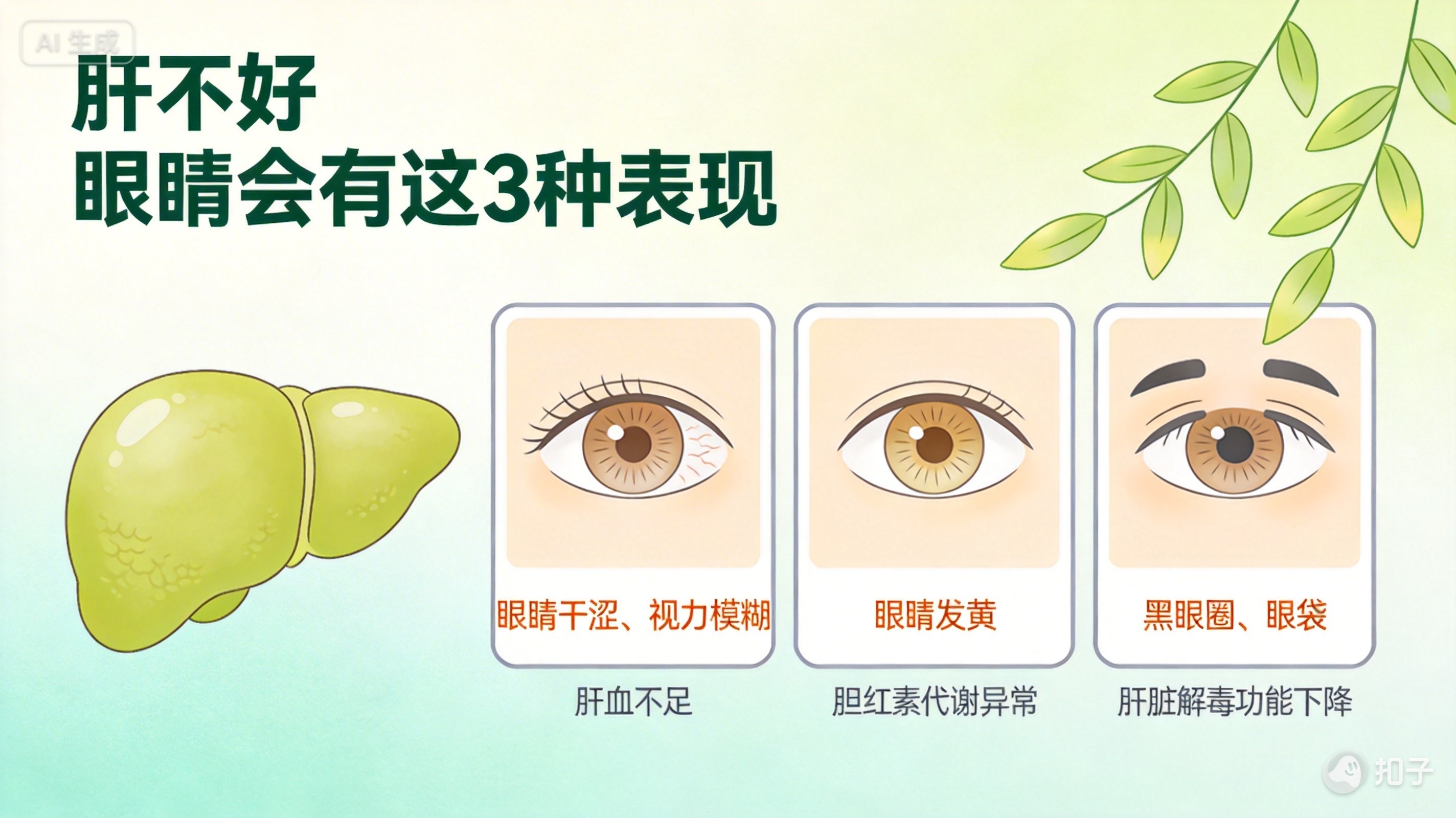 肝不好眼睛会受影响吗？可能会有这三种表现