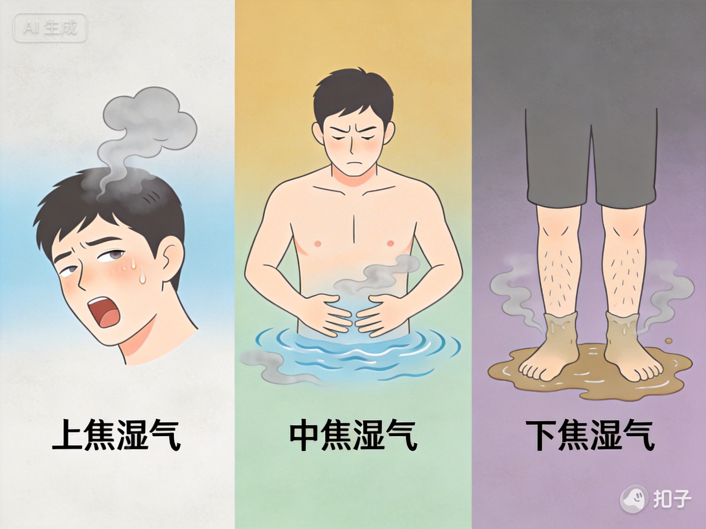 湿气重会带来哪些问题？辨证祛湿，告别困重、油腻、虚胖